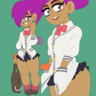 artist:roumgu cosplay enid_mettle ok_ko!_let's_be_heroes rikka_takarada ssss.gridman // 1200x1200 // 632KB