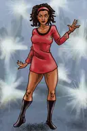 artist:turkenjamez cosplay marvel monica_rambeau star_trek // 1268x1907 // 1.9MB