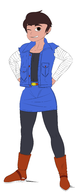 android_18 cosplay crossdressing dragon_ball marco_diaz star_vs._the_forces_of_evil // 1149x2947 // 426KB