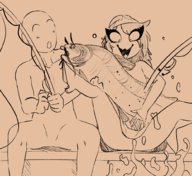 artist:papayathebun helluva_boss octavia // 1000x919 // 384KB