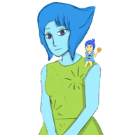 crossovers genosaurer_(colors) inside_out joy lapis_lazuli parody pixar soap steven_universe // 398x450 // 61KB