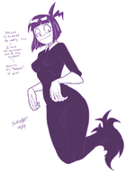 artist:swainart creepy_susie the_oblongs // 1100x1496 // 299KB