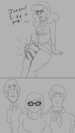 comics daphne_blake fred_jones scooby-doo shaggy_rogers velma_dinkley // 1289x2263 // 492KB