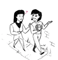 artist:banth dc dcau deadpan freakazoid_(series) thriftie // 1050x1070 // 319KB