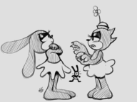 artist:yoto disney fanny ortensia oswald_the_lucky_rabbit // 1213x912 // 485KB