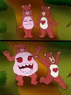 care_bears colors_by_anonymous comics crossovers nimona tenderheart_bear // 768x1024 // 86KB