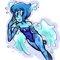 artist:aipiepo capcom darkstalkers lapis_lazuli lilith_aensland parody steven_universe // 800x800 // 443KB