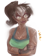 colette coc artist:toothy justice_comrades // 599x777 // 579KB