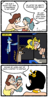artist:ian_comics comics crossovers dr._mrs._the_monarch eris hilda hilda_(series) johanna mordecai ms._co_2021 regular_show rigby the_grim_adventures_of_billy_&_mandy venture_bros // 1296x2592 // 640KB