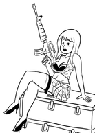 artist:smagg beetle_bailey sheila_buxley // 584x810 // 180KB