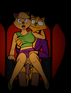 artist:redout bottomless caturday front_row_joe popcorn_penny vaginal zeigram_(colors) // 797x1046 // 302KB