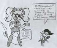 artist:seabthevortian crossovers deltarune murder_drones serial_designation_j spamton_g._spamton // 1460x1229 // 2.6MB