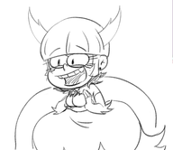 artist:donchibi cosplay hekapoo maggie star_vs._the_forces_of_evil the_loud_house // 559x482 // 83KB