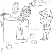 ash_ketchum cosplay dipper_pines gravity_falls misty pokemon wendy_corduroy // 1335x1260 // 235KB