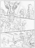 coc artist:hagfish audrey_page black_rose comics connie_cosmos crimson_cat donna_dynamo golden_girl sarah_sterling silver_queen sorority_of_sentinels the_developing_adventures_of_golden_girl the_twins // 1253x1733 // 1.4MB