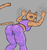 artist:stupidgnoll caturday tiger_lily tito_lizzardo_and_catty_b // 1185x1273 // 473KB