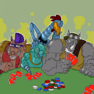 adventures_of_sonic_the_hedgehog artist:dinklebop bebop colors_by_anonymous crossovers grounder rocksteady scratch sonic_the_hedgehog_(series) teenage_mutant_ninja_turtles // 1000x1000 // 486KB