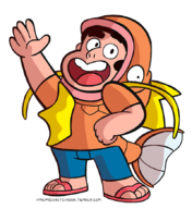 artist:hpkomic cosplay magikarp pokemon steven_quartz_universe steven_universe // 800x874 // 310KB