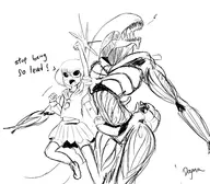 alien artist:dogma crossovers gris original_character xenomorph // 2604x2285 // 899KB