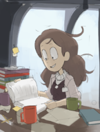 artist:spryavalanche hilda_(series) victoria_van_gale // 653x867 // 401KB