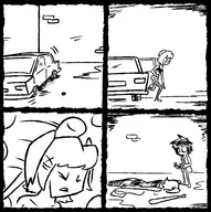 artist:arscomics comics cosplay crossovers grand_theft_auto i_can't_sleep lacey lacey_games nia niko_bellic parody // 1500x1504 // 255KB