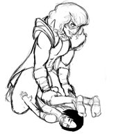 anal artist:necrolepsy crossovers kamala_khan marvel mileena mortal_kombat ms._marvel rule_63 // 1270x1375 // 613KB