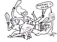 adventure_time kim parody princess_bubblegum trudy // 500x368 // 117KB