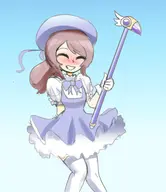 amphibia artist:rexhastala cardcaptor_sakura cosplay darla original_character sakura_kinomoto // 1483x1719 // 1.0MB