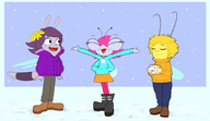 best_bugs_forever crossovers maggie_pesky maya maya_the_bee mo_skeeter the_buzz_on_maggie // 1790x1037 // 475KB
