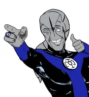 artist:welp blue_lantern dc lantern_corps parody saint_walker // 1988x2175 // 550KB