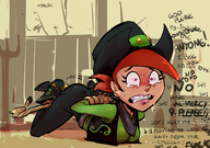 artist:dbaru caturday fairly_oddparents vicky // 1425x1001 // 705KB