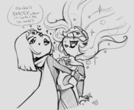 artist:yoto crossovers dc dc_super_hero_girls raven teen_titans_go zatanna // 1401x1151 // 672KB