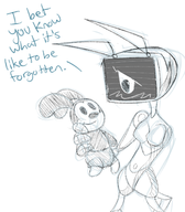 crossovers disney my_life_as_a_teenage_robot oswald_the_lucky_rabbit violise xj-6 // 1206x1376 // 876KB