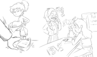 amphibia anne_boonchuy artist:terrible_the_drawfag comics marcy_wu sasha_waybright // 967x573 // 191KB