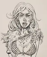 dynamite facial red_sonja // 861x1047 // 382KB