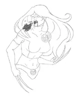 cosplay dc elias laura_kinney marvel red_lantern x-23 x-men // 650x812 // 126KB