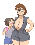 artist:dbaru emmett_bennett faye_whitaker questionable_content selfie // 1231x1564 // 455KB