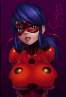 artist:csium ladybug marinette_dupain-cheng miraculous_ladybug // 614x900 // 455KB
