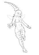 amalia artist:hawkgirl betilla cosplay rayman wakfu // 848x1200 // 182KB