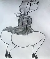 artist:billyfutureboy disney erica mickey_mouse_shorts // 2325x2778 // 3.7MB