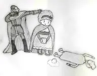 adventure_time aunt_lolly cousin_chicle dashingrocker parody uncle_gumbald // 2360x1856 // 898KB