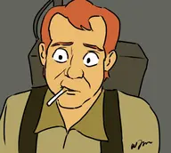 artist:wjm ghostbusters ray_stantz // 600x538 // 113KB