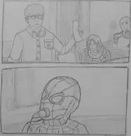 comics daredevil marvel matt_murdock parody peter_parker spider-man // 2410x2500 // 2.2MB