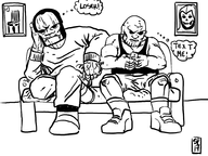 artist:pissed_off_fat_guy crossovers darkseid dc marvel thanos // 2000x1500 // 763KB