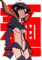 artist:splooge cosplay gorillaz kim_possible noodle senketsu // 793x1122 // 374KB