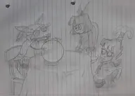 beetlejuice_(series) courage_the_cowardly_dog creepy_susie crossovers lydia_deetz shirley_the_medium the_oblongs // 2576x1842 // 241KB