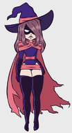 dc fusion little_witch_academia pixar raven sucy_manbabaran teen_titans the_incredibles violet_parr // 429x790 // 138KB