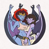 angela artist:dot.fuk demona gargoyles // 1400x1417 // 637KB