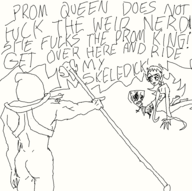 artist:grim crossovers invader_zim masters_of_the_universe mr._colympus_2023 skeletor wuya xiaolin_showdown zim // 961x956 // 58KB