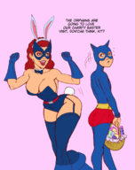 artist:sketchatron black_cat black_kitten colors_by_anonymous linda_turner // 1085x1373 // 593KB